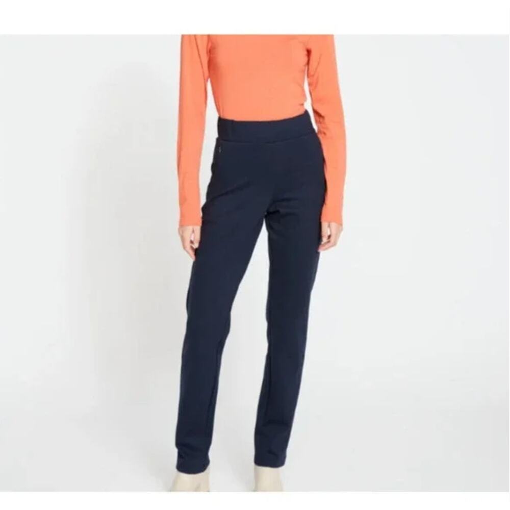 Universal Standard Pull On Bootcut Ponte Pants 4XS 00 0 2XS NWT Trousers Blue